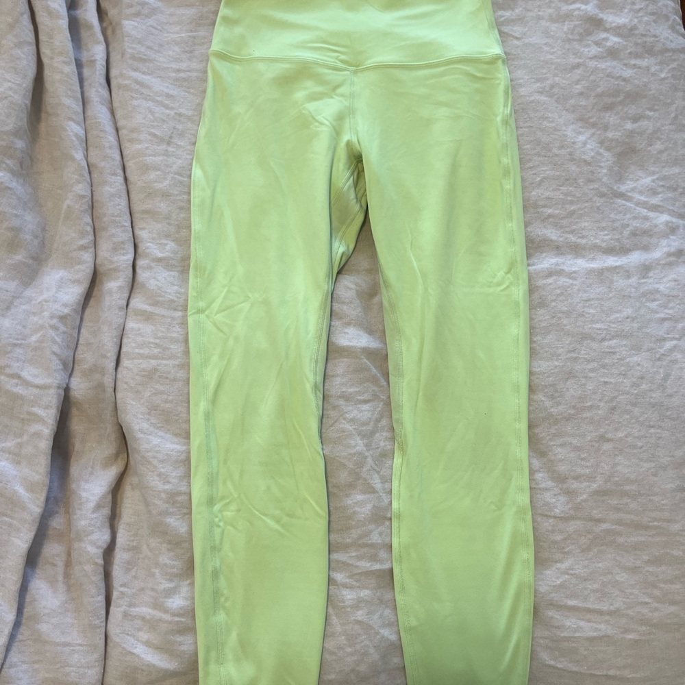 Lime Green Lululemon Leggings